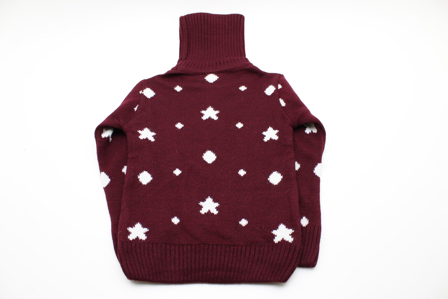 Ziemassvētku bordo unisex džemperis cena un informācija | Zēnu jakas, džemperi, žaketes, vestes | 220.lv