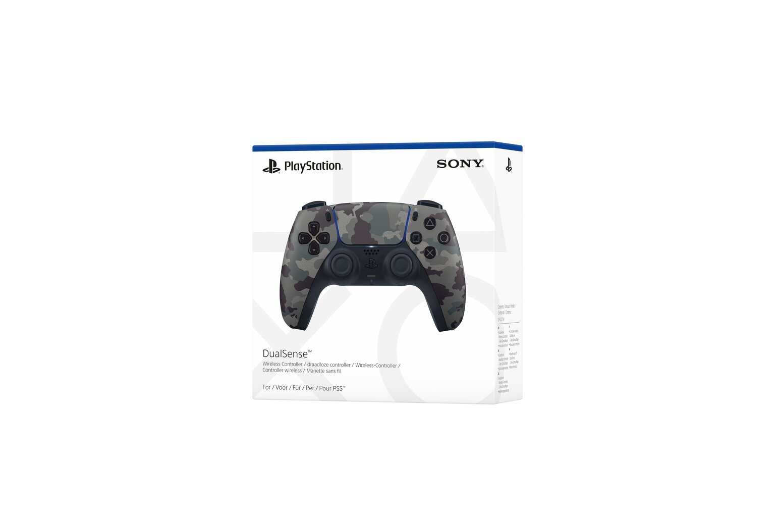 Sony PlayStation DualSense Grey Camouflage bezvada kontrolieris (PS5) цена и информация | Spēļu kontrolieri | 220.lv