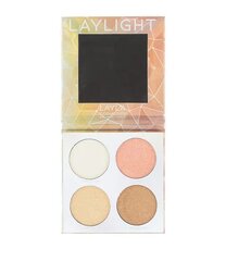 Acu ēnas Layla Cosmetics Palette Laylight, 4 toņi цена и информация | Тушь, средства для роста ресниц, тени для век, карандаши для глаз | 220.lv