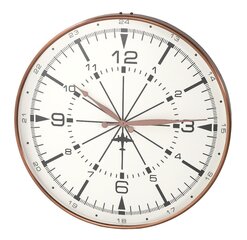 Sienas pulkstenis ECLIPSE, 54x6x54 cm cena un informācija | Pulksteņi | 220.lv
