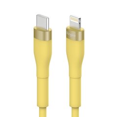 Ringke CB60150RS, USB-C - Lightning 480Mb / s 20W 2m yellow cena un informācija | Savienotājkabeļi | 220.lv