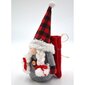 Saska Garden Ziemassvētku rotājums Rūķis ar dāvanu maisiņu, 20 cm cena un informācija | Ziemassvētku dekorācijas | 220.lv