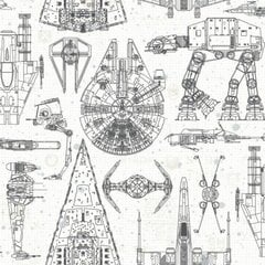 Sienas dekors Peel and Stick Star Wars, 503 cm cena un informācija | Dekoratīvās uzlīmes | 220.lv
