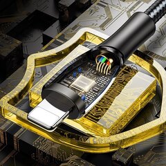 Joyroom Mermaid, USB - Lightning kabelis 2,4A 2m black (S-2030K6) cena un informācija | Savienotājkabeļi | 220.lv