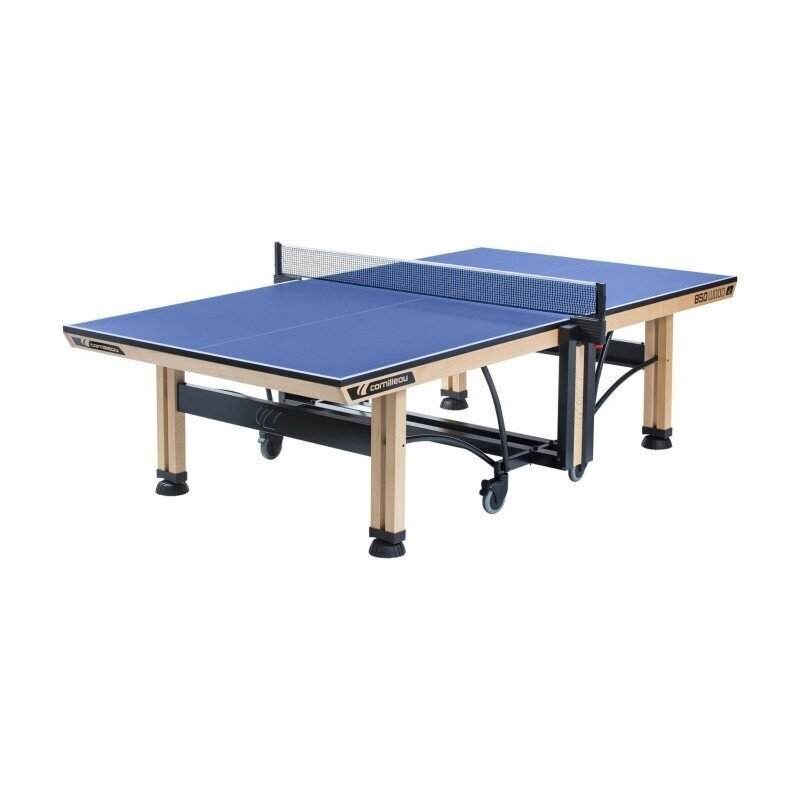 Galda tenisa galds Cornilleau 850 Wood ITTF Indoor - Blue cena un informācija | Galda tenisa galdi un pārklāji | 220.lv