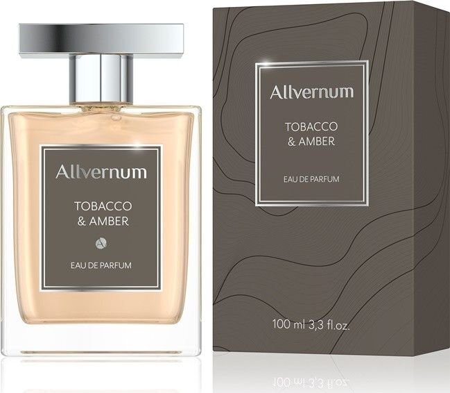 Parfimērijas ūdens vīriešiem Allverne Tobacco & Amber EDP, 100 ml cena un informācija | Vīriešu smaržas | 220.lv