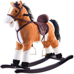 Большая лошадка-качалка виляет хвостом ZA0052 цена и информация | Игрушки для девочек | 220.lv