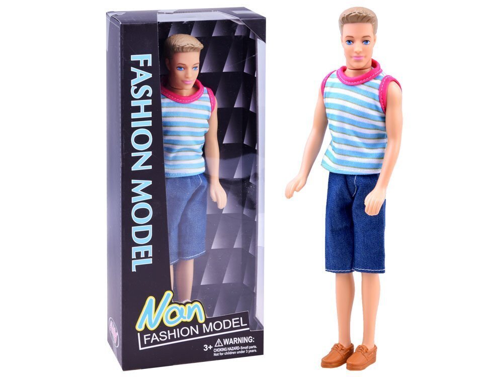 Modelis Doll Boy modernā apģērbā ZA2459 cena un informācija | Rotaļlietas meitenēm | 220.lv