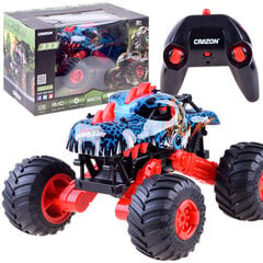 RC0537C Monster DINO Liela radio vadāma automašīna 4x4 ar attālinātu vadību cena un informācija | Rotaļlietas zēniem | 220.lv