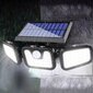 LED gaismeklis ar saules bateriju un kustības sensoru XW-B40 цена и информация | Āra apgaismojums | 220.lv