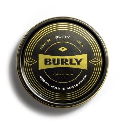 Vidējas noturības matu krēms Burly Putty 100ml цена и информация | Matu veidošanas līdzekļi | 220.lv