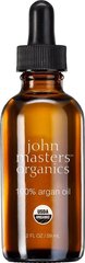 Argana eļļa John Masters Organics 100% Argan Oil, 59 ml cena un informācija | Ēteriskās eļļas, kosmētiskās eļļas, hidrolāti | 220.lv