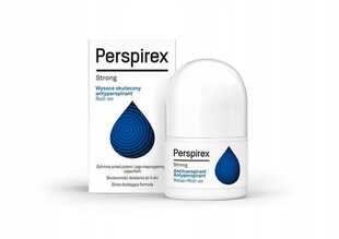 Ilgstošas iedarbības antiperspirants Perspirex Strong, 20 ml cena un informācija | Perspirex Smaržas, kosmētika | 220.lv