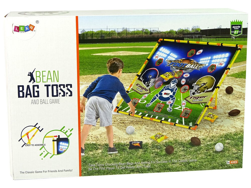 Spēle Futbola bumbu mešana grozos zēniem Lean Toys cena un informācija | Rotaļlietas zēniem | 220.lv