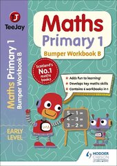 TeeJay Maths Primary 1: Bumper Workbook B цена и информация | Пособия по изучению иностранных языков | 220.lv