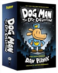 Dog Man 1-3: The Epic Collection цена и информация | Книги для подростков и молодежи | 220.lv