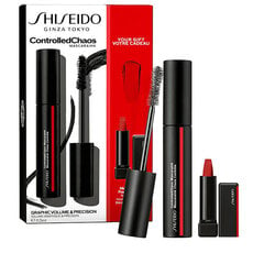 Набор декоративной косметики Shiseido ControlledChaos: тушь для ресниц, 11,5 мл + помада, 2,5 г цена и информация | Тушь, средства для роста ресниц, тени для век, карандаши для глаз | 220.lv