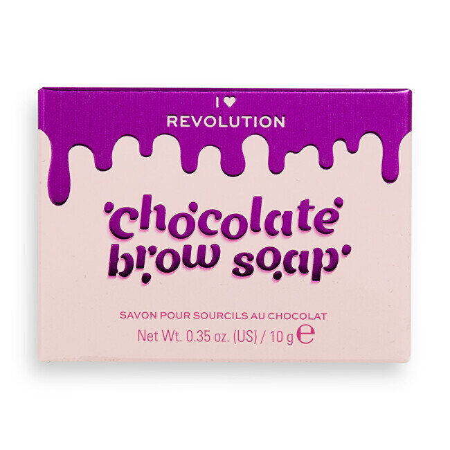 Šokolādes uzacu ziepes (Brow Soap) 10 g cena un informācija | Uzacu krāsas, zīmuļi | 220.lv
