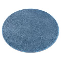 Paklājs apļveida SANTA FE zils 74 gluda, viendabīga, vienkrāsains cena un informācija | Paklāji | 220.lv