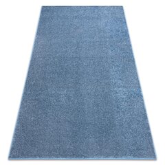 Paklājs - Paklāju segumi SANTA FE zils 74 gluda, viendabīga, vienkrāsains cena un informācija | Paklāji | 220.lv