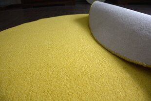 Круглый ковёр Eton, жёлтый цена и информация | Ковры | 220.lv