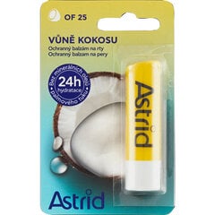 Lūpu balzams OF 25 ar kokosriekstu eļļu 4,8 g cena un informācija | Astrid Smaržas, kosmētika | 220.lv