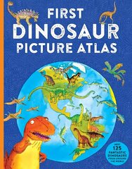 First Dinosaur Picture Atlas: Meet 125 Fantastic Dinosaurs From Around the World цена и информация | Книги для подростков и молодежи | 220.lv