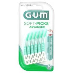 Щетка межзубная GUM Soft-Picks Advanced 30шт. цена и информация | Зубные щетки, пасты | 220.lv