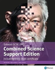 Edexcel GCSE (9-1) Combined Science, Support Edition with ELC, Student Book cena un informācija | Grāmatas pusaudžiem un jauniešiem | 220.lv