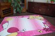 Bērnu paklājs HAPPY C210 rozā Teddy lācis cena un informācija | Paklāji | 220.lv