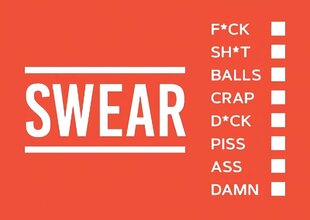 Swear Vouchers: The Filthy Way to Say What You Really Think цена и информация | Фантастика, фэнтези | 220.lv