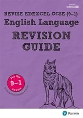 Pearson REVISE Edexcel GCSE (9-1) English Language Revision Guide: for home learning, 2022 and 2023 assessments and exams cena un informācija | Grāmatas pusaudžiem un jauniešiem | 220.lv