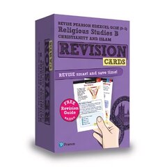 Pearson REVISE Edexcel GCSE (9-1) Religious Studies Christianity & Islam Revision Cards: for home learning, 2022 and 2023 assessments and exams cena un informācija | Grāmatas pusaudžiem un jauniešiem | 220.lv