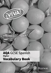 Viva! AQA GCSE Spanish Higher Vocab Book (pack of 8) cena un informācija | Grāmatas pusaudžiem un jauniešiem | 220.lv