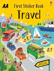 First Sticker Book Travel цена и информация | Книги для подростков и молодежи | 220.lv