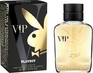 Туалетная вода Playboy VIP For Him EDT для мужчин 60 мл цена и информация | Мужские духи | 220.lv