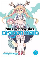 Miss Kobayashi's Dragon Maid Vol. 2, Vol. 2 cena un informācija | Fantāzija, fantastikas grāmatas | 220.lv