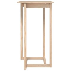 Bāra galds (60x60x110cm), brūns цена и информация | Кухонные и обеденные столы | 220.lv