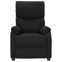 Atlaižams masāžas krēsls, melns cena un informācija | Atpūtas krēsli | 220.lv