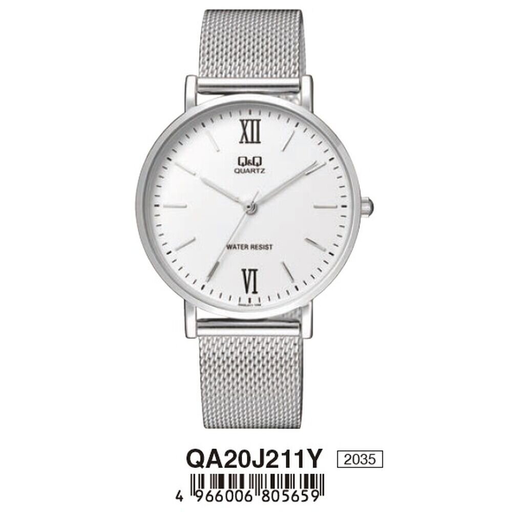 Unisex Pulkstenis Q&Q STANDARD (Ø 40 mm) S7227736 cena un informācija | Sieviešu pulksteņi | 220.lv