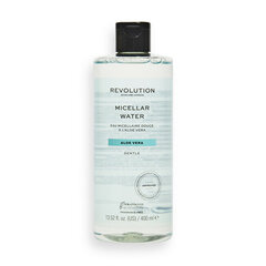 Micelārais ūdens Revolution Aloe Vera Gentle Micellar Water, 400 ml cena un informācija | Sejas ādas kopšana | 220.lv