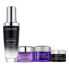 Косметический набор для женщин Lancome Advanced Genifique Serum Beauty Routine Gift Set цена и информация | Наносите на чистую кожу лица. Подержите около 10-15 минут и смойте водой. | 220.lv