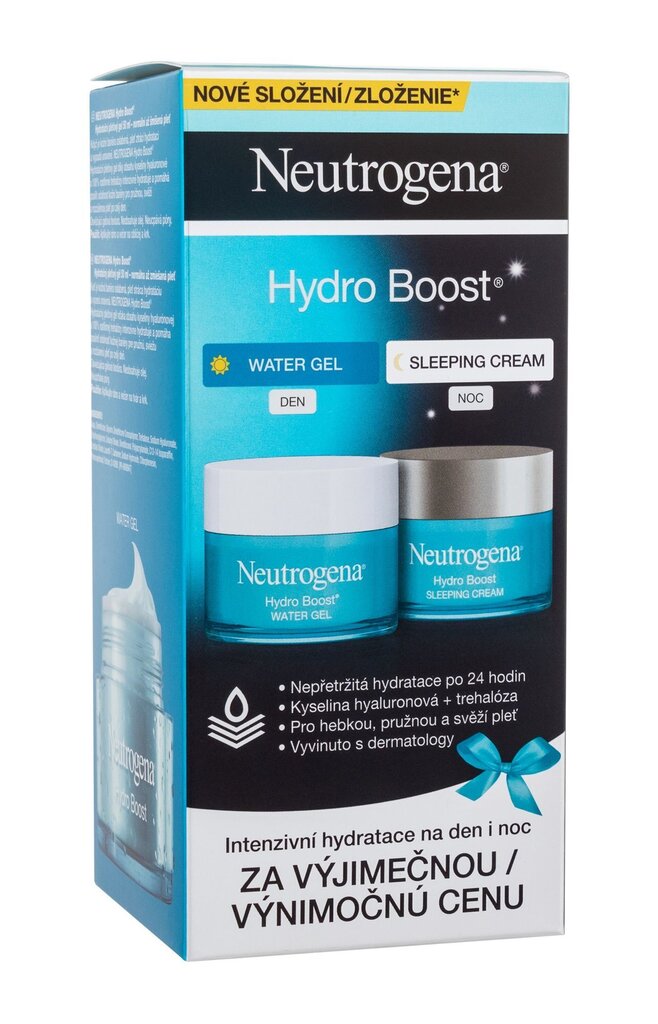 Dienas un nakts krēms Neutrogena Hydro Boost 2 x 50 ml, 100 ml cena un informācija | Sejas krēmi | 220.lv