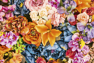 Fototapetes - Vintāžas ziedi 375x250 cm cena un informācija | Fototapetes | 220.lv