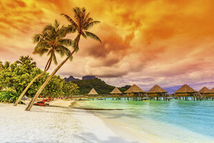 Фотообои - Полинезия 375х250 см цена и информация | Фотообои | 220.lv