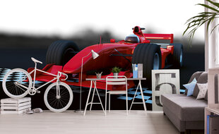 Fototapetes - Formula 1 375x250 cm cena un informācija | Fototapetes | 220.lv