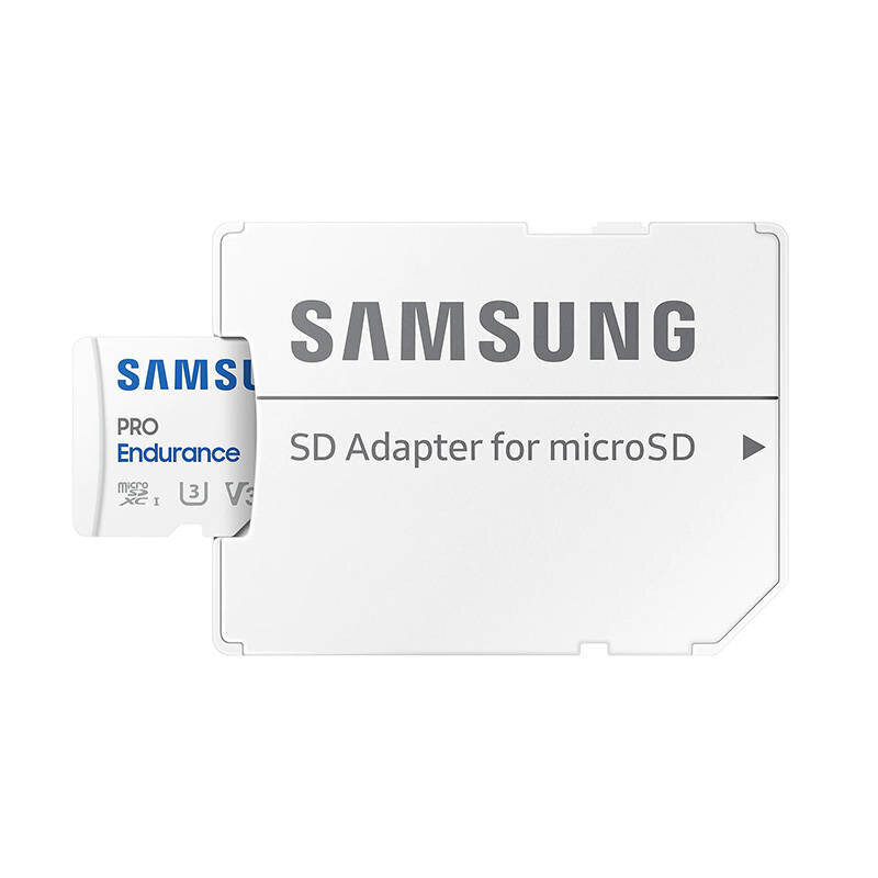 Samsung Pro Endurance 128GB atmiņas karte + adapteris цена и информация | Atmiņas kartes fotokamerām | 220.lv