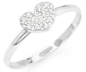 Amen Оригинальное серебряное кольцо с цирконами Love RH цена и информация | Кольца | 220.lv