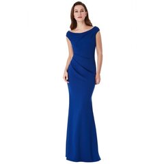 Элегантное классическое синее платье макси цена и информация | Платья | 220.lv