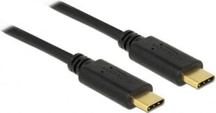 Delock 83043, USB-C, 0.5 m cena un informācija | Kabeļi un vadi | 220.lv